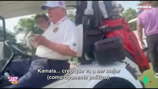 Esto es lo que dice Donald Trump sobre Kamala Harris cuando cree que no le graban: "La ha llamado 'fruta'" El candidato republicano sigue con su campaña para llegar a la Casa Blanca y no duda en hacerlo insultando a la candidata demócrata, Kamala Harris.