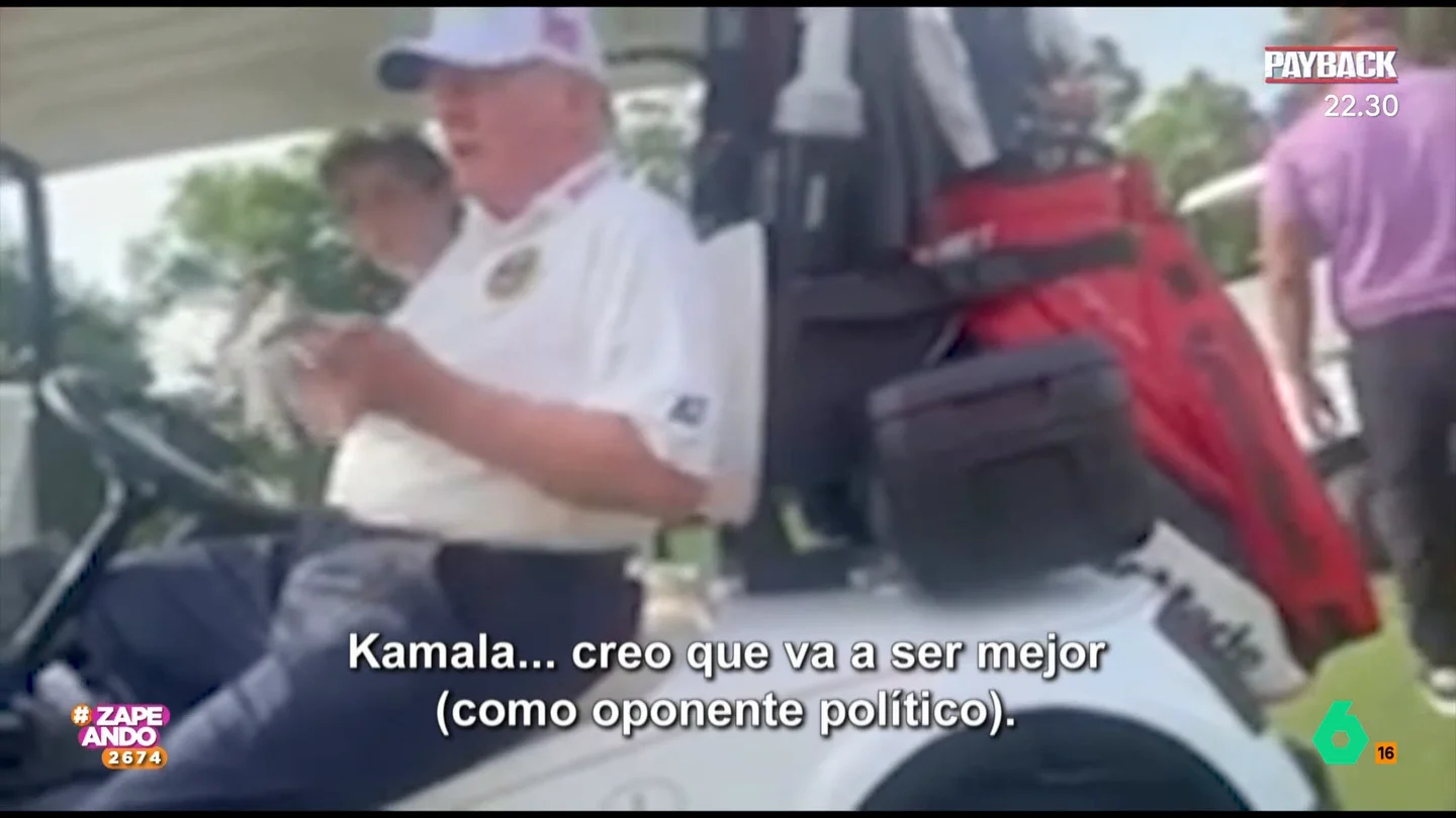 Esto es lo que dice Donald Trump sobre Kamala Harris cuando cree que no le graban: "La ha llamado 'fruta'" El candidato republicano sigue con su campaña para llegar a la Casa Blanca y no duda en hacerlo insultando a la candidata demócrata, Kamala Harris.