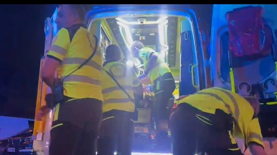 Cinco heridos con quemaduras en un incendio en un local de copas de Madrid. Cinco heridos con quemaduras en un incendio en un local de copas de Madrid.