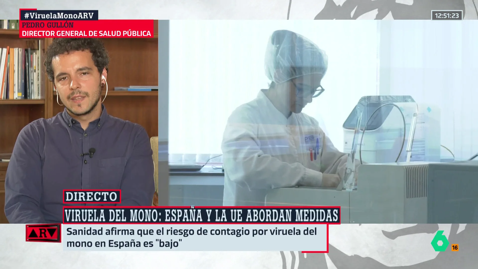 Pedro Guillón (Sanidad): "Hay continuar con la estrategia de vacunación para reducir los casos de viruela del mono (mpox) en España"