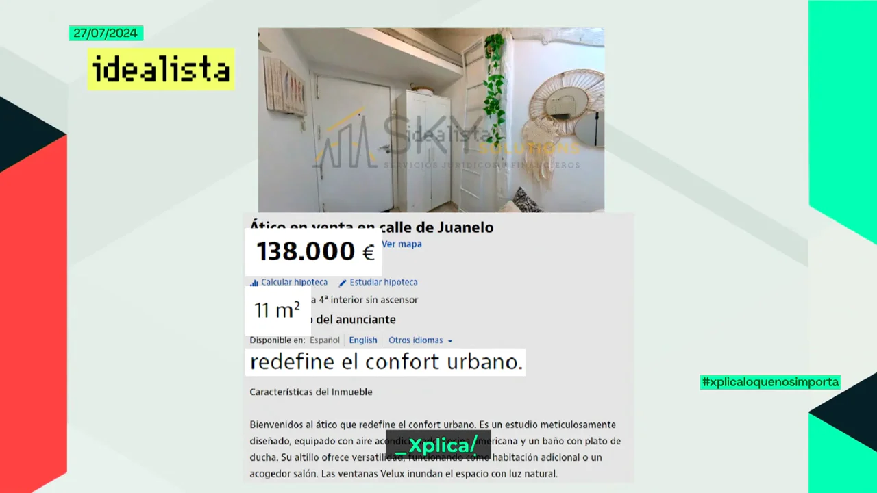Así responde un constructor a una inmobiliaria que vendió un piso por 200.000 euros: "Yo no te daría la cédula de habitabilidad"