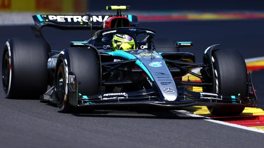 Lewis Hamilton, en el Mercedes Lewis Hamilton, en el Mercedes