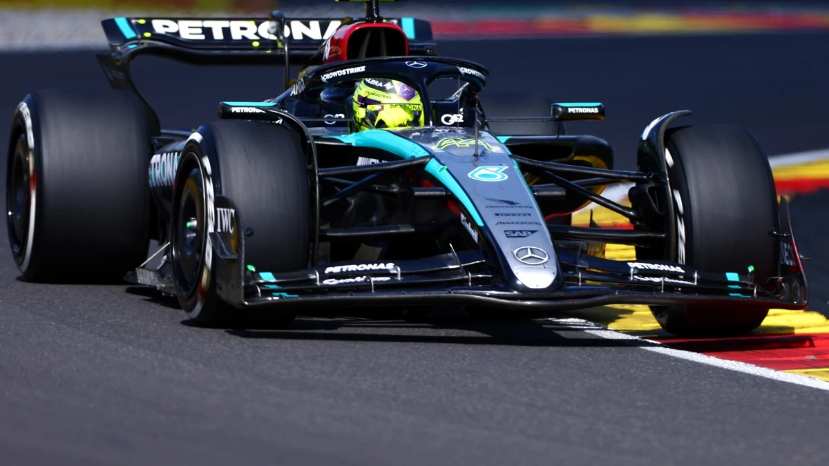 Lewis Hamilton, en el Mercedes