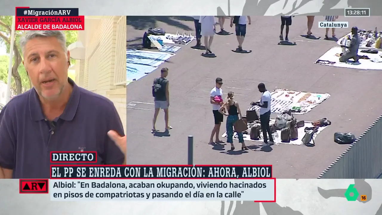 Duras palabras de García Albiol sobre la llegada de migrantes: "Luego nos comemos el marrón los alcaldes"