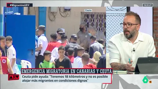 El análisis de Maestre sobre el PP en materia de migración: "No quiere quedar al margen de la política que lleva la extrema derecha" El análisis de Maestre sobre el PP en materia de migración: "No quiere quedar al margen de la política que lleva la extrema derecha"