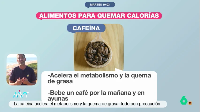 "No son la panacea, pero sí en un consumo habitual del día a día van a ayudar a que todo esté un poquito más en orden", comenta Pablo Ojeda, que en este vídeo explica las propiedades especiales de algunos alimentos para quemar grasas.