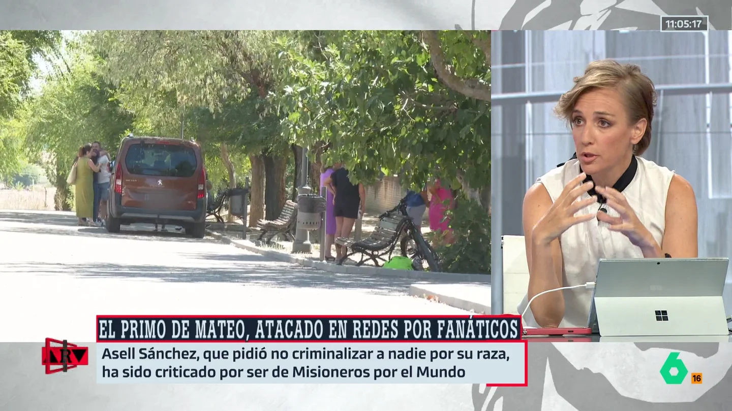 ARV- Tania Sánchez reflexiona sobre los bulos en redes sociales tras lo ocurrido en Mocejón: "Hay una enorme impunidad" ARV- Tania Sánchez reflexiona sobre los bulos en redes sociales tras lo ocurrido en Mocejón: "Hay una enorme impunidad"