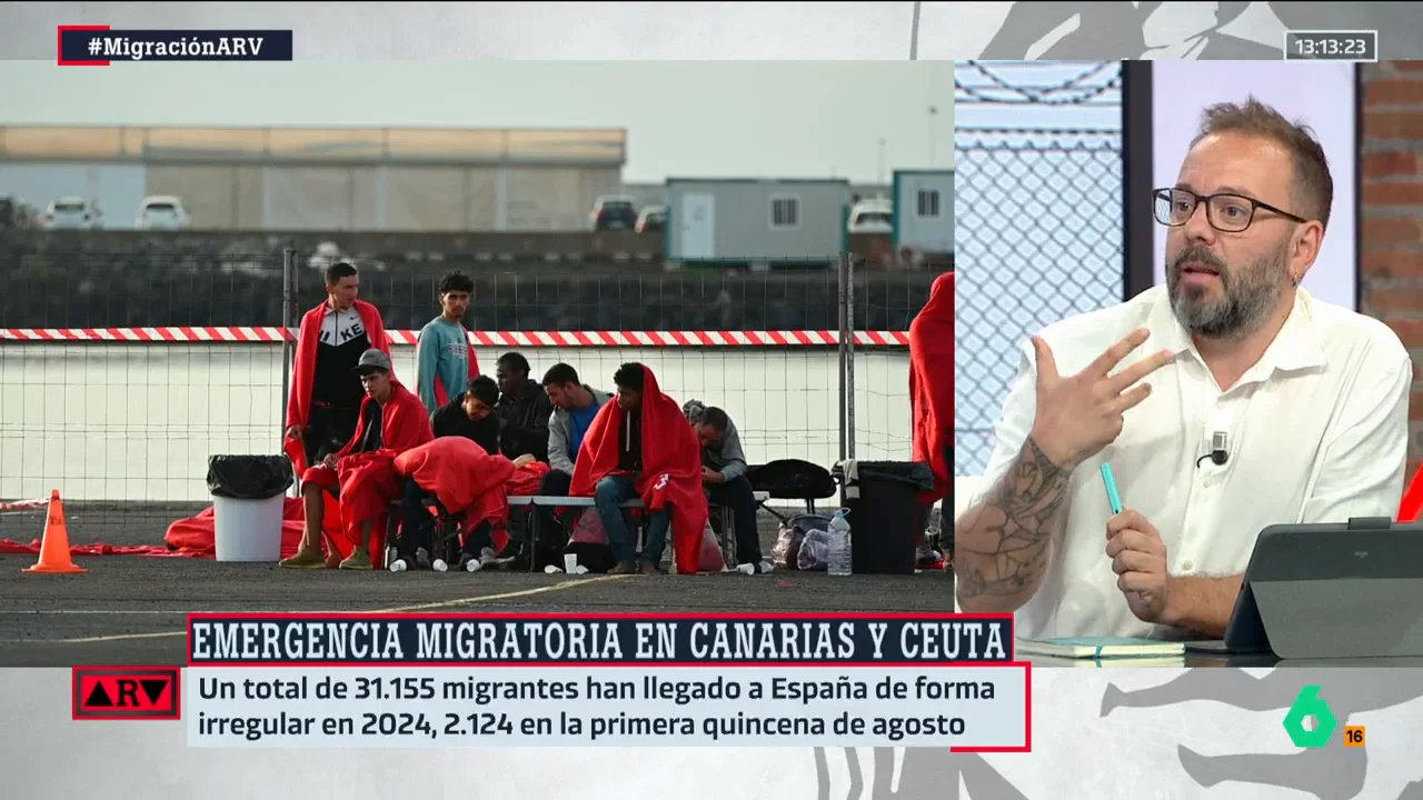 Antonio Maestre: "El problema no es la migración sino los problemas asociados a la ley de extranjería racista que tenemos" 