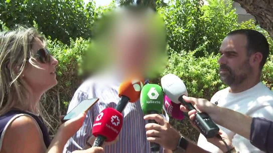 El padre del asesino confeso de Mateo atiende a los medios de comunicación El padre del asesino confeso de Mateo atiende a los medios de comunicación