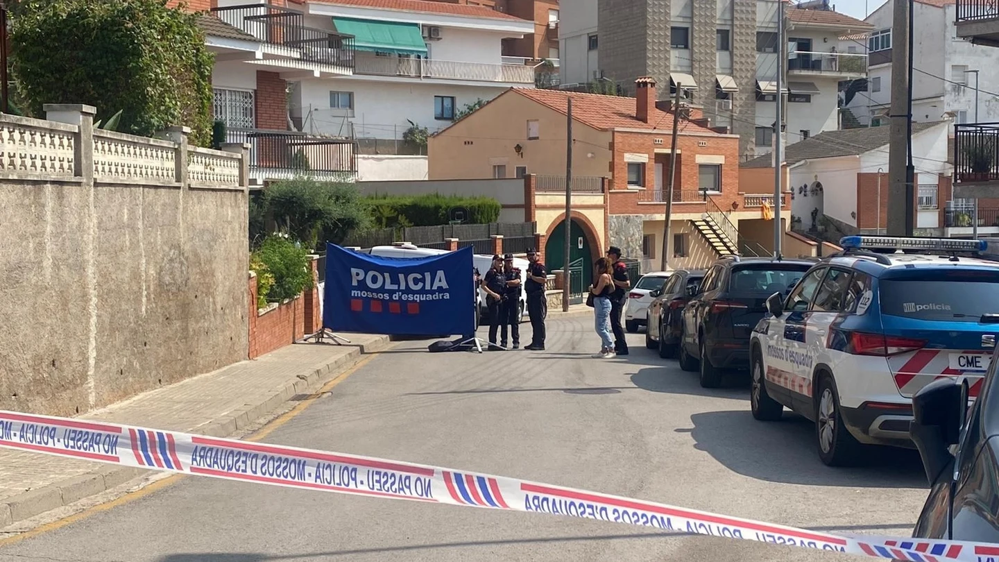 Lugar de uno de los presuntos asesinatos machistas en la provincia de Barcelona, a 20 de agosto de 2024 Lugar de uno de los presuntos asesinatos machistas en la provincia de Barcelona, a 20 de agosto de 2024