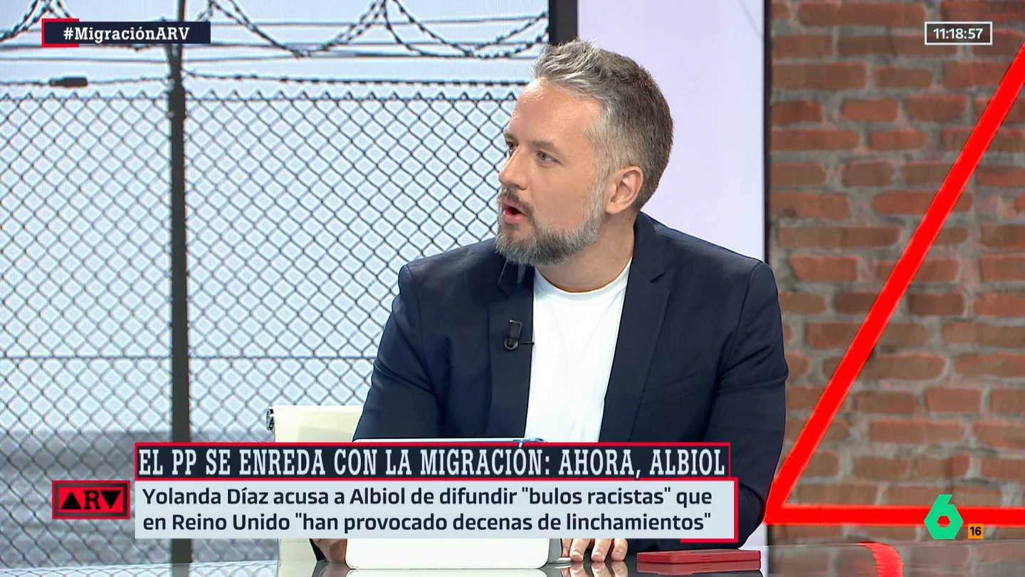 Basteiro señala el "problema" del mensaje xenófoo de Albiol: "Nadie del PP lo ha desautorizado" Basteiro señala el "problema" del mensaje xenófoo de Albiol: "Nadie del PP lo ha desautorizado"