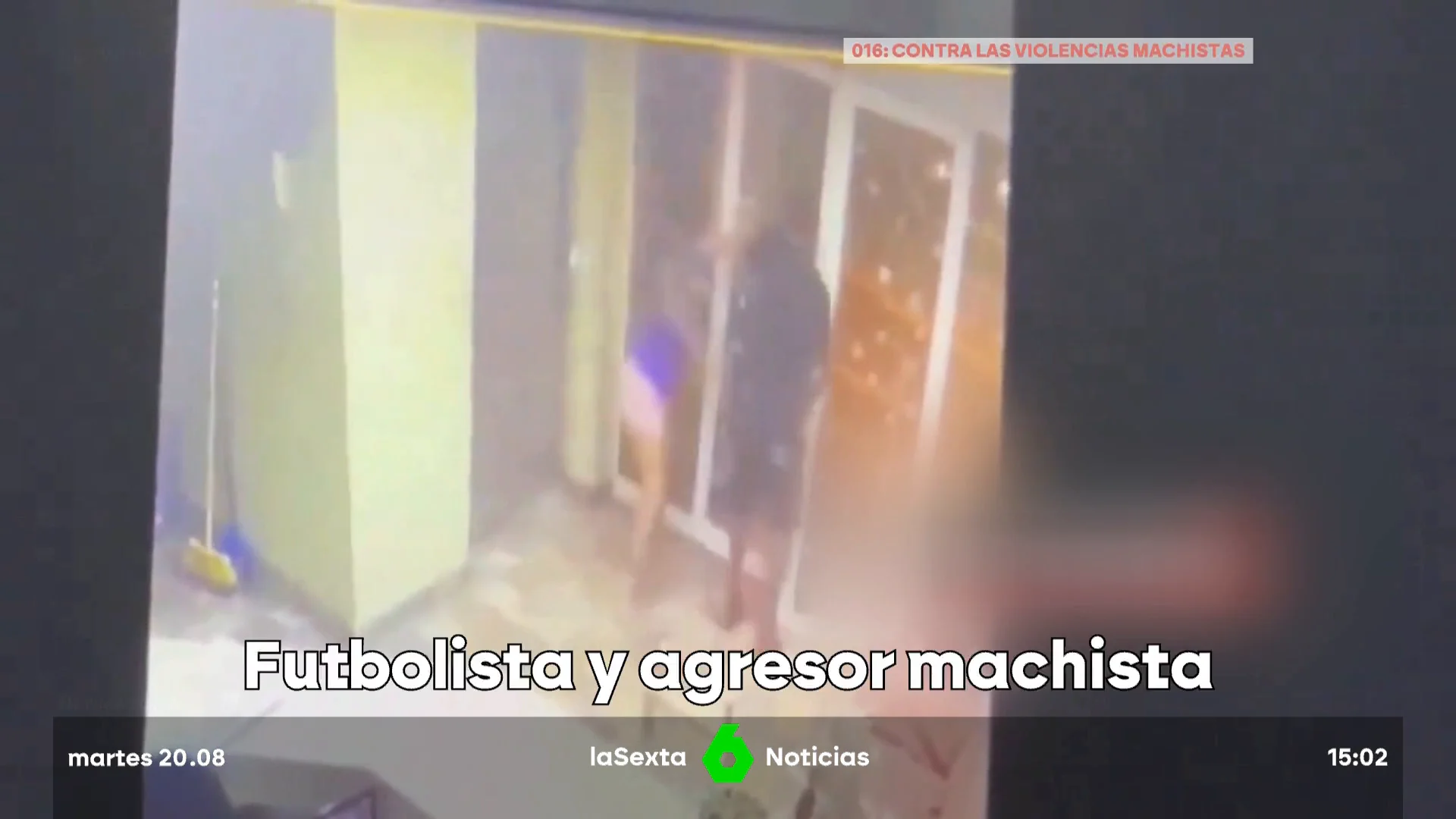 futbolista y agresor machista
