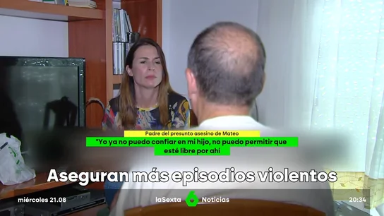 El padre del presunto asesino de Mateo reconoce que ya no podía confirmar en su hijo El padre del presunto asesino de Mateo reconoce que ya no podía confirmar en su hijo
