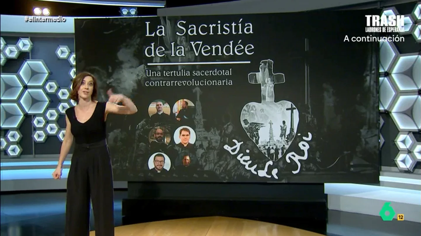 La 'advertencia' de Cristina Gallego a los curas que desearon la muerte al Papa: "Dios lo ve todo, es 'omnipodcaster'" La humorista analizó varias manifestaciones hechas por religiosos de todo el mundo en contra del Papa Francisco en las que le acusan de herejía e, incluso, le desean la muerte.