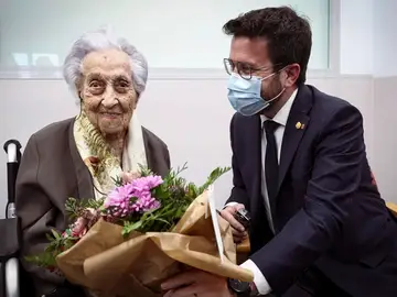 María Branyas, la persona más longeva del mundo María Branyas, la persona más longeva del mundo