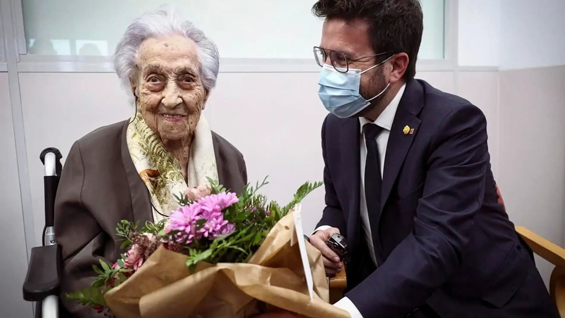 María Branyas, la persona más longeva del mundo María Branyas, la persona más longeva del mundo
