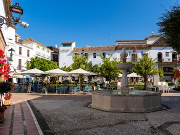 Casco histórico de Marbella, en Málaga Casco histórico de Marbella, en Málaga
