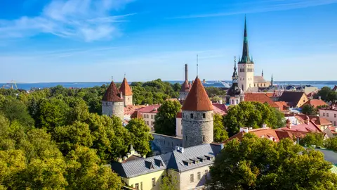 Tallín, capital de Estonia Tallín, capital de Estonia