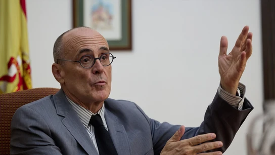 El nuevo fiscal para delitos de odio, Miguel Ángel Aguilar, durante una entrevista para Europa Press El nuevo fiscal para delitos de odio, Miguel Ángel Aguilar, durante una entrevista para Europa Press