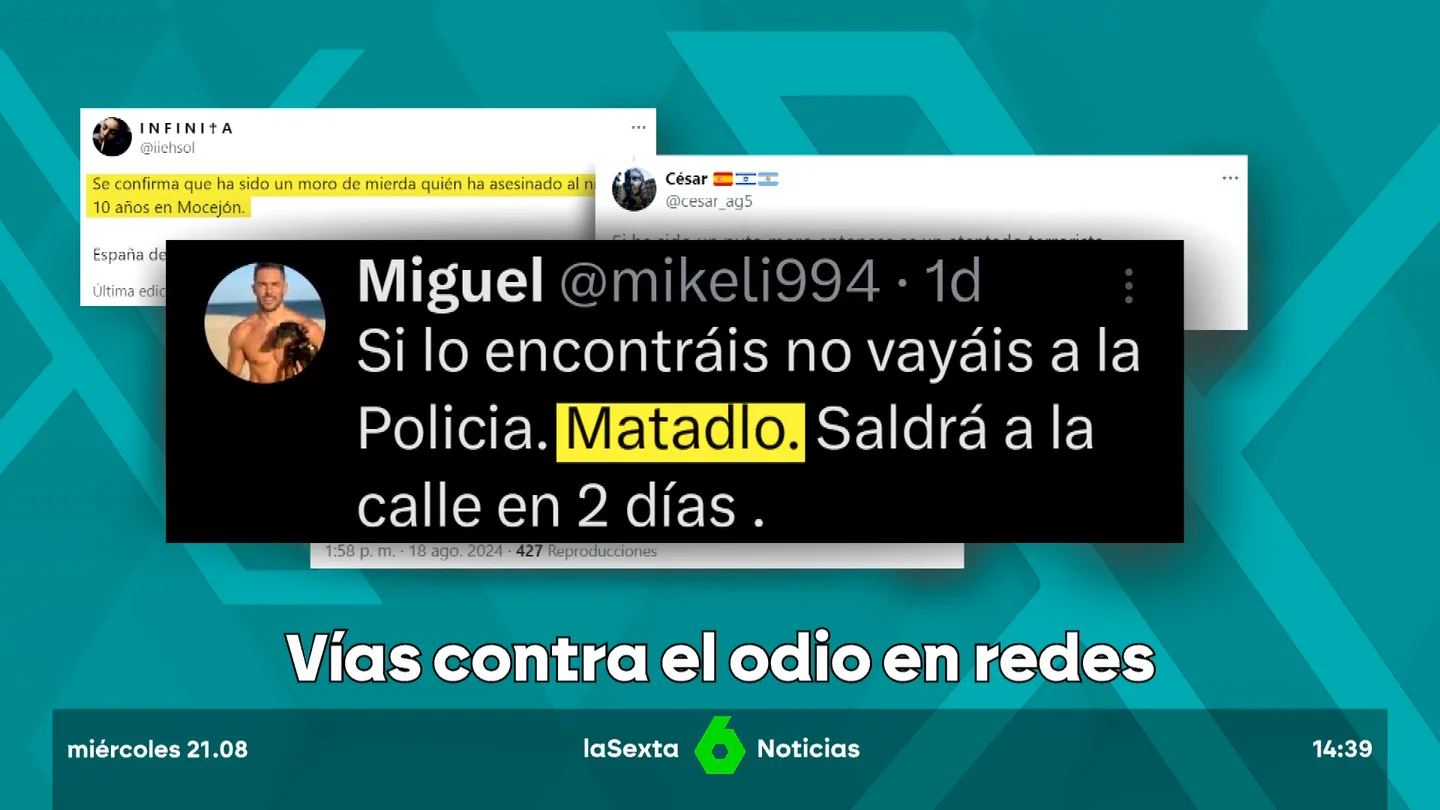 Mensajes de odio en X sobre el caso de Mocejón Mensajes de odio en X sobre el caso de Mocejón