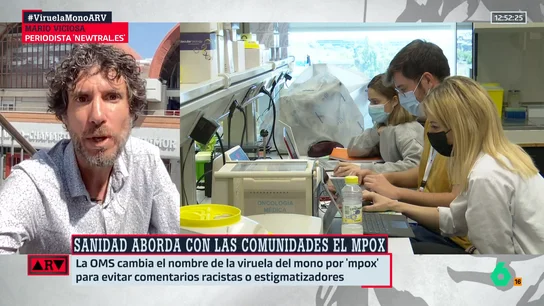 Mario Viciosa explica por qué no es necesario el control de fronteras por la viruela del mono: "Es más postureo político que una acción de salud pública" Mario Viciosa explica por qué no es necesario el control de fronteras por la viruela del mono: "Es más postureo político que una acción de salud pública"