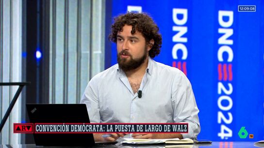 El an&aacute;lisis de Blas Moreno sobre Clinton, al se&ntilde;alar la estrategia los dem&oacute;cratas contra Trump: "Lo tratan como alguien raro y fuera de onda"