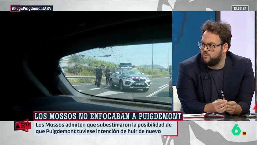 Monrosi, sobre la fuga de Puigdemont: "Cada explicación que intentan dar los Mossos suena a risa y provocación"