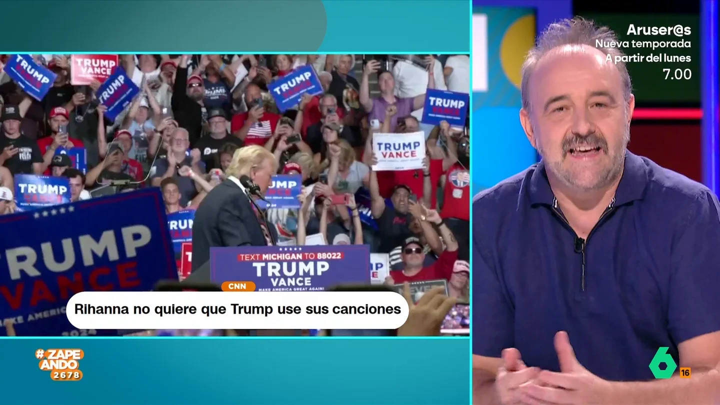 Céline Dion, en contra de que Trump use 'My heart will go on': "No está mal escogida ya que se hunde en las encuestas" La cantante canadiense se une a una larga lista de cantantes que han pedido que el candidato republicano no utilice sus canciones durante su campaña. Muchos de ellos, incluso, han llegado a denunciar al político estadounidense.