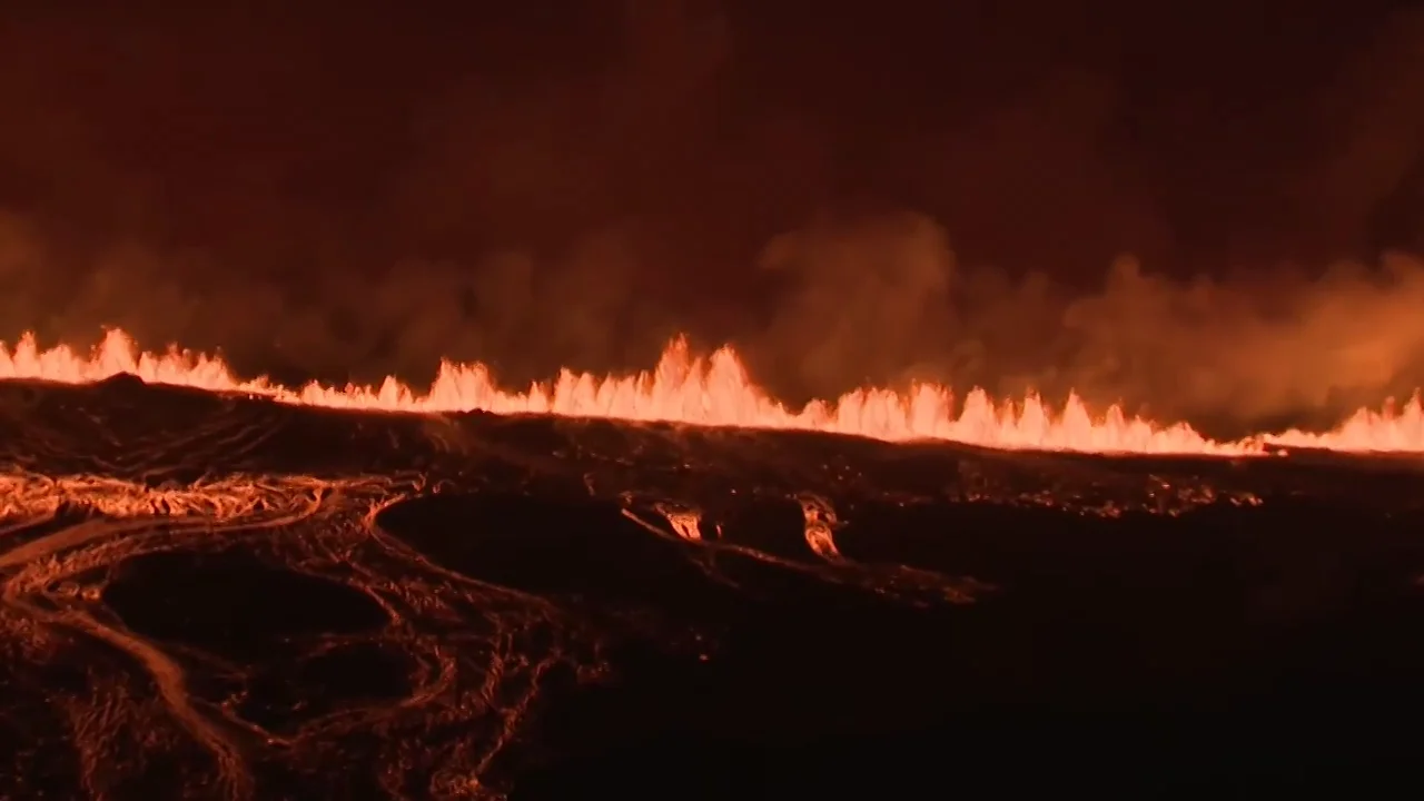 Erupción en Islandia