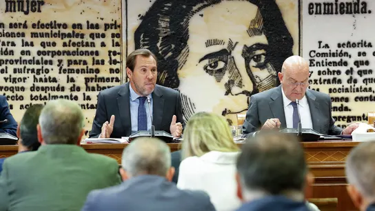 El ministro de Transportes, Óscar Puente, comparece en la Comisión de Transportes del Senado. El ministro de Transportes, Óscar Puente, comparece en la Comisión de Transportes del Senado.