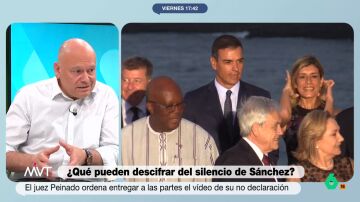 Gabriel Sanz, al juez Peinado sobre el "silencio" de Sánchez: "Un juez está para probar delitos, no para sacar conclusiones"