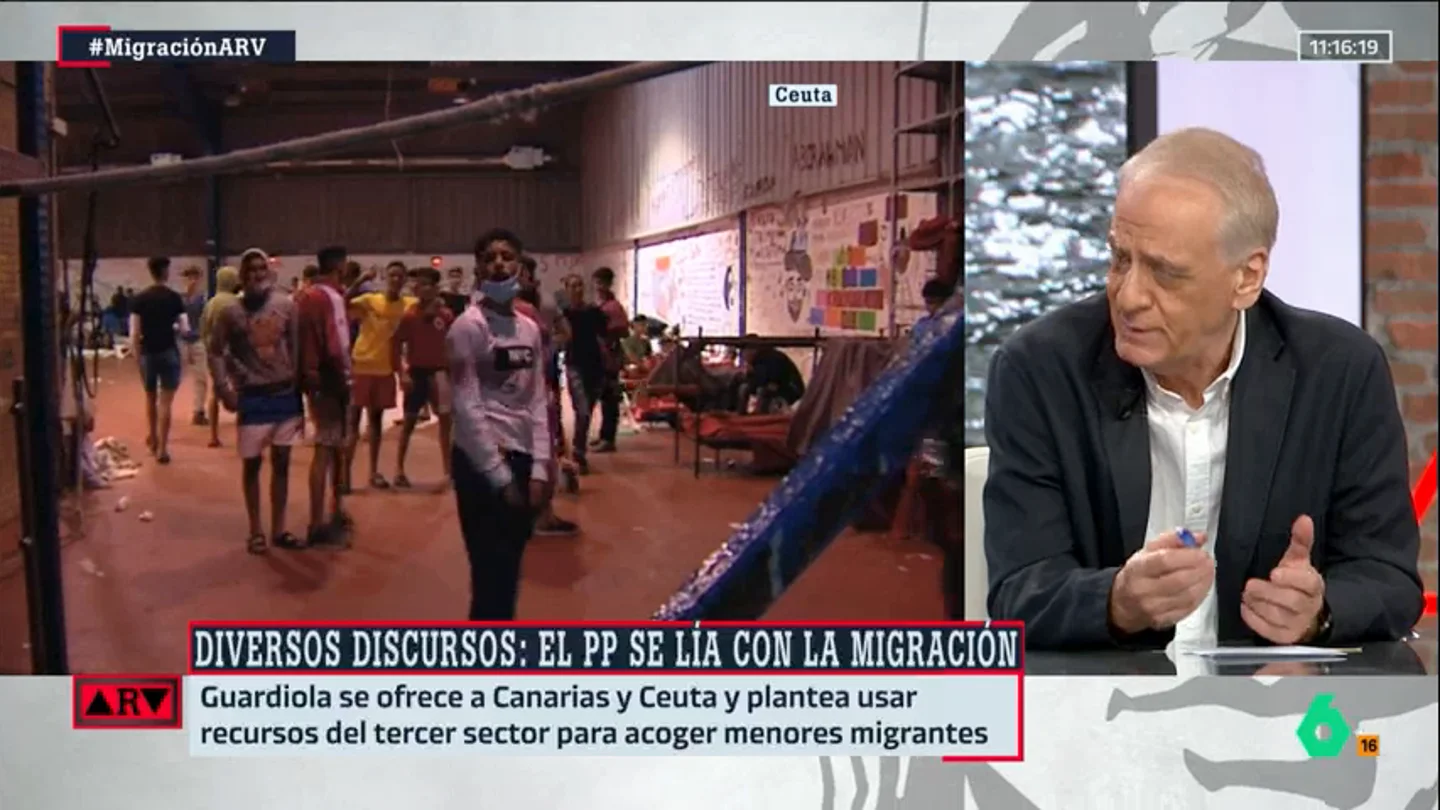 ARV- Cembrero, tras las palabras de Cuca Gamarra sobre migración: "Son un insulto para las personas que han migrado a este país" ARV- Cembrero, tras las palabras de Cuca Gamarra sobre migración: "Son un insulto para las personas que han migrado a este país"