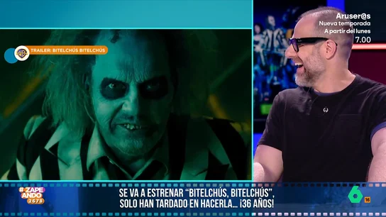 En septiembre vuelve 'Beetlejuice' 36 años después del estreno de la primera parte La mítica película de Tim Burton vuelve en una secuela en la que actúa gran parte de su elenco original, como Michael Keaton, Winona Ryder o Catherine O'Hara, y se incorporan Jenna Ortega o Monica Bellucci.