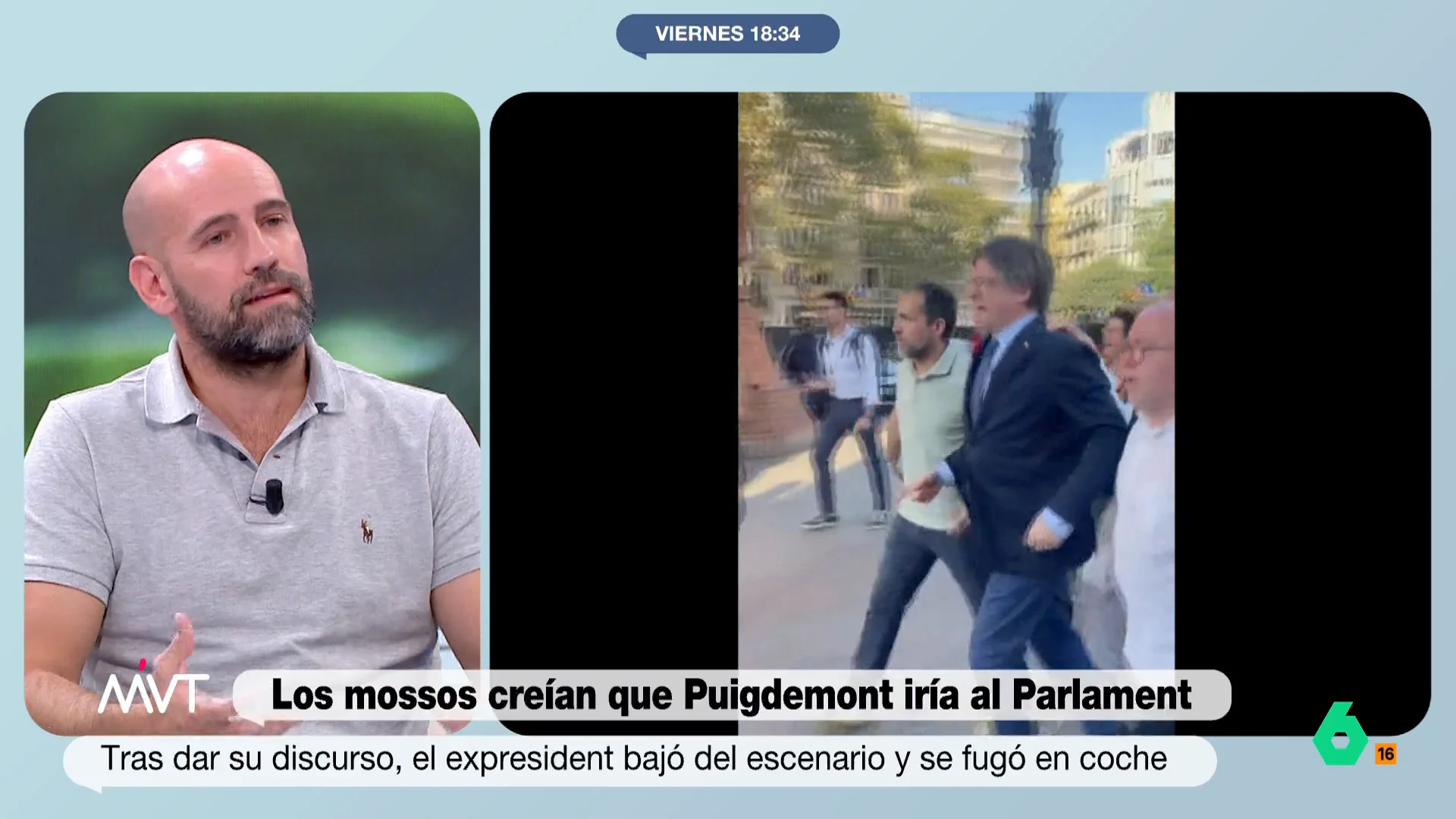 "No sé si todavía a día de hoy hay gente que se cree que los Mossos han sido incapaces de detener a Puigdemont", afirma rotundo Gonzalo Miró, que en este vídeo asegura que "Puigdemont no es más listo que el resto del planeta".