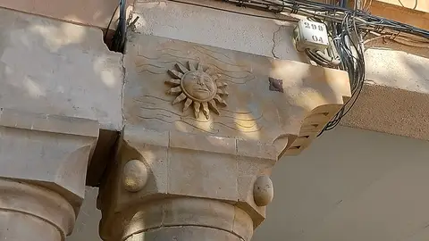 Detalle de la Plaza del Corrillo, en Salamanca Detalle de la Plaza del Corrillo, en Salamanca