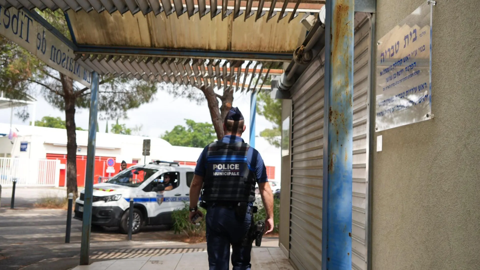 Un policía en Francia en una foto de archivo