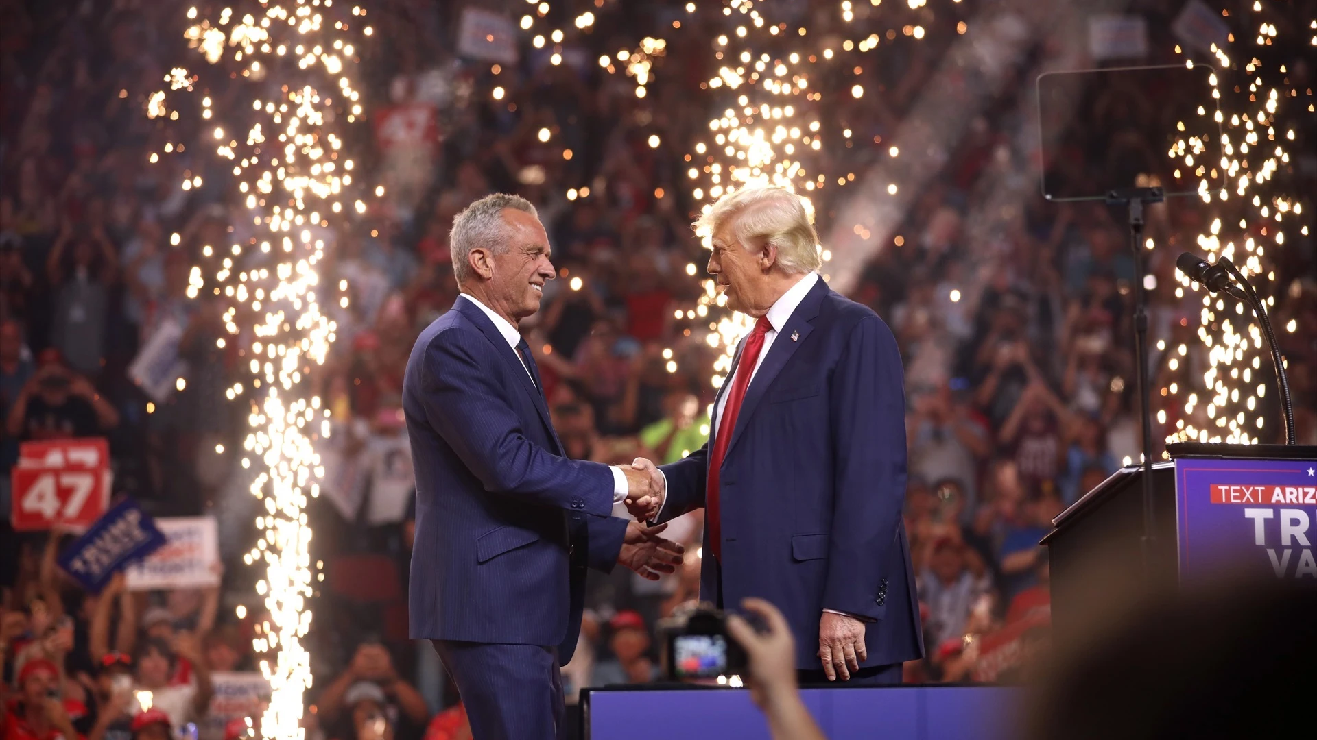 Robert F. Kennedy Jr y Donald Trump