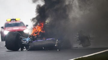 El accidente de Logan Sargeant en Zandvoort