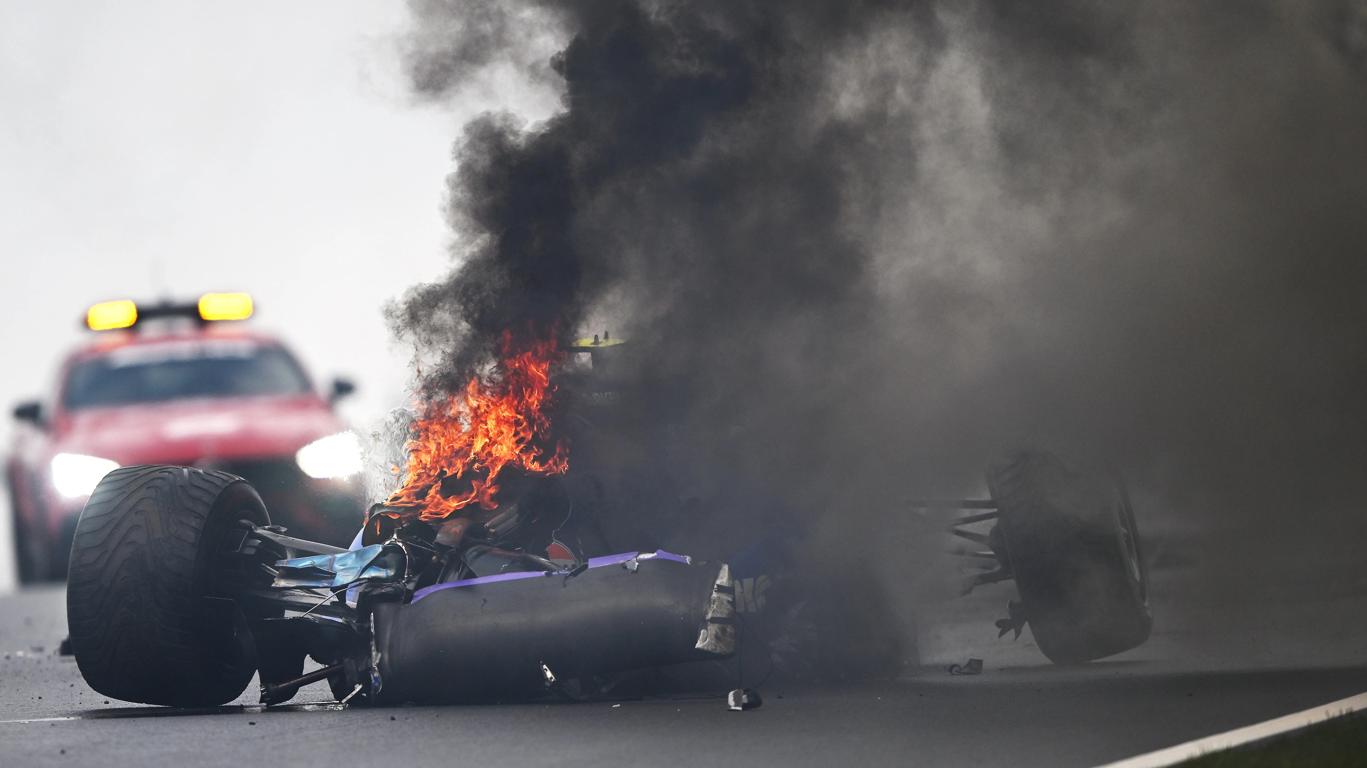El accidente de Logan Sargeant en Zandvoort