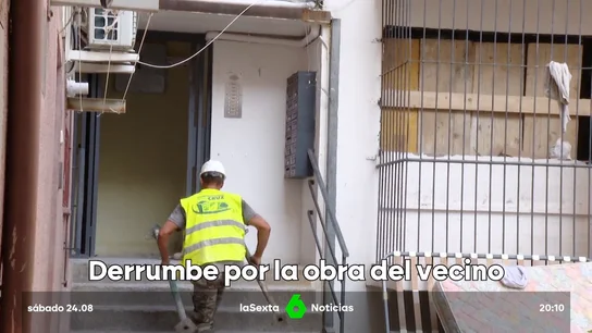 Derrumbe en Girona Derrumbe en Girona
