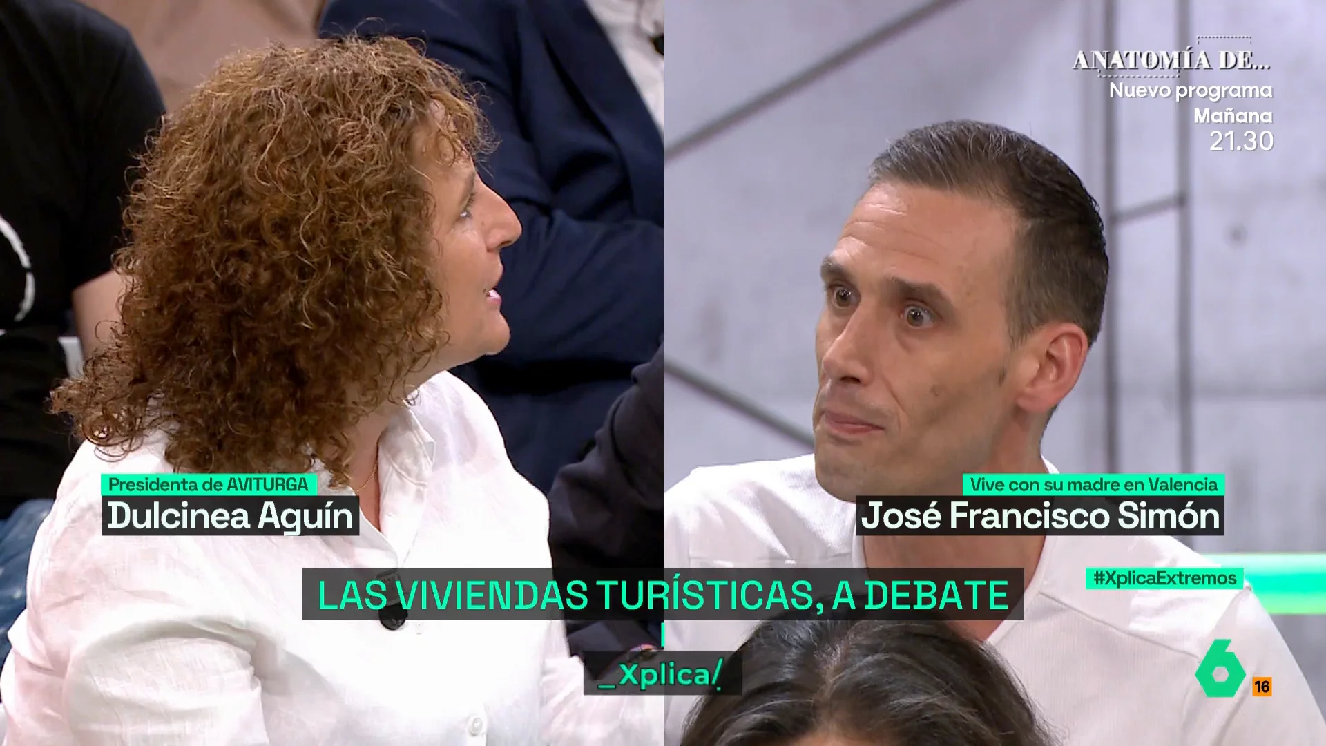 XPLICA Tenso enfrentamiento entre un joven que ha vuelto a casa de su madre y una propietaria de apartamentos turísticos: "¿Crees que ha sido fácil tener una vivienda alguna vez en la vida?"