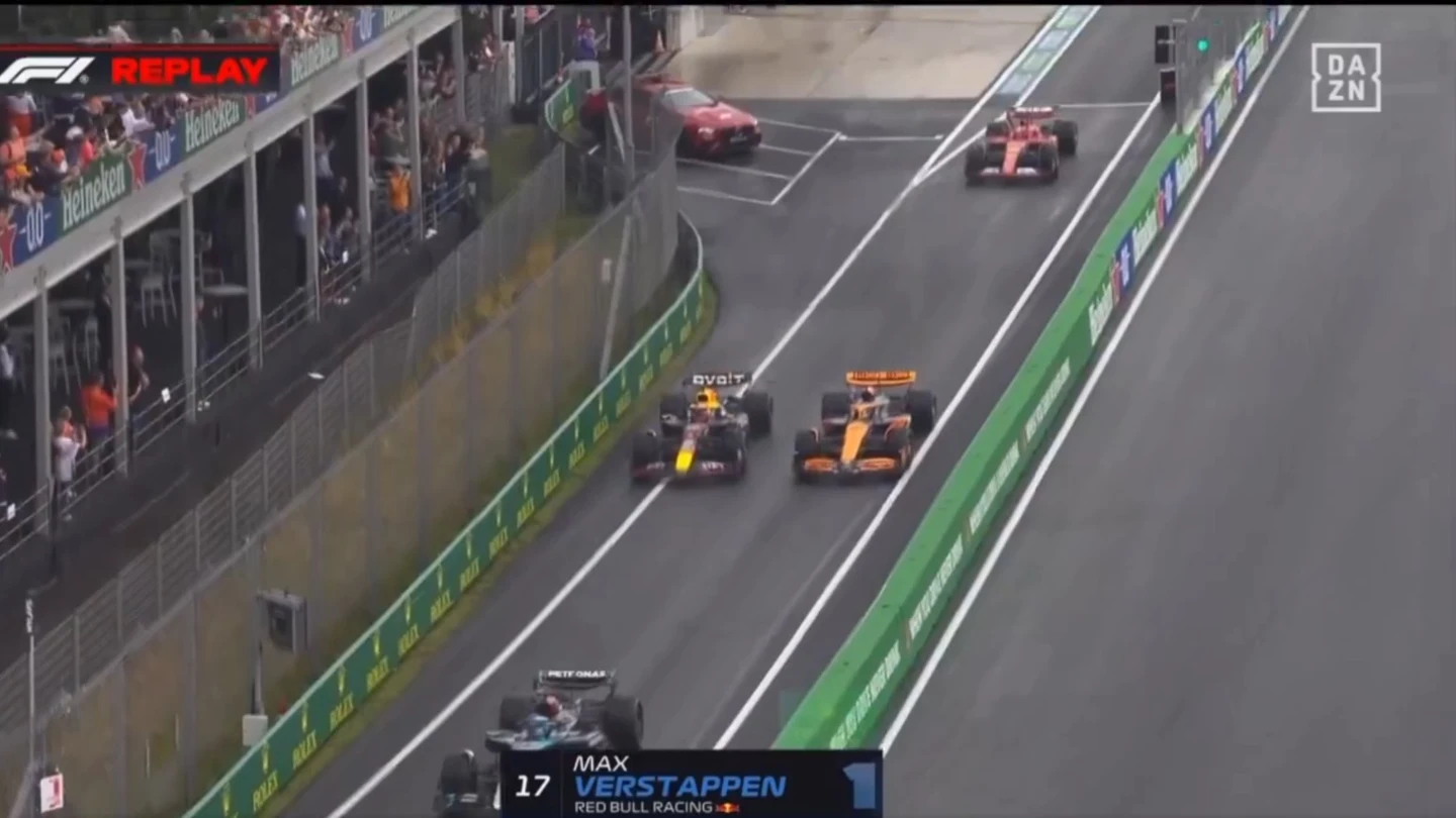 La locura de Max Verstappen en el pit lane que puso en alerta a los comisarios La locura de Max Verstappen en el pit lane que puso en alerta a los comisarios