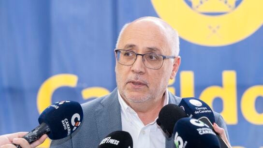 El presidente del Cabildo de Gran Canaria, Antonio Morales
