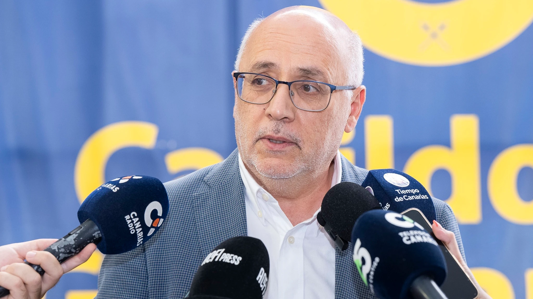 El presidente del Cabildo de Gran Canaria, Antonio Morales