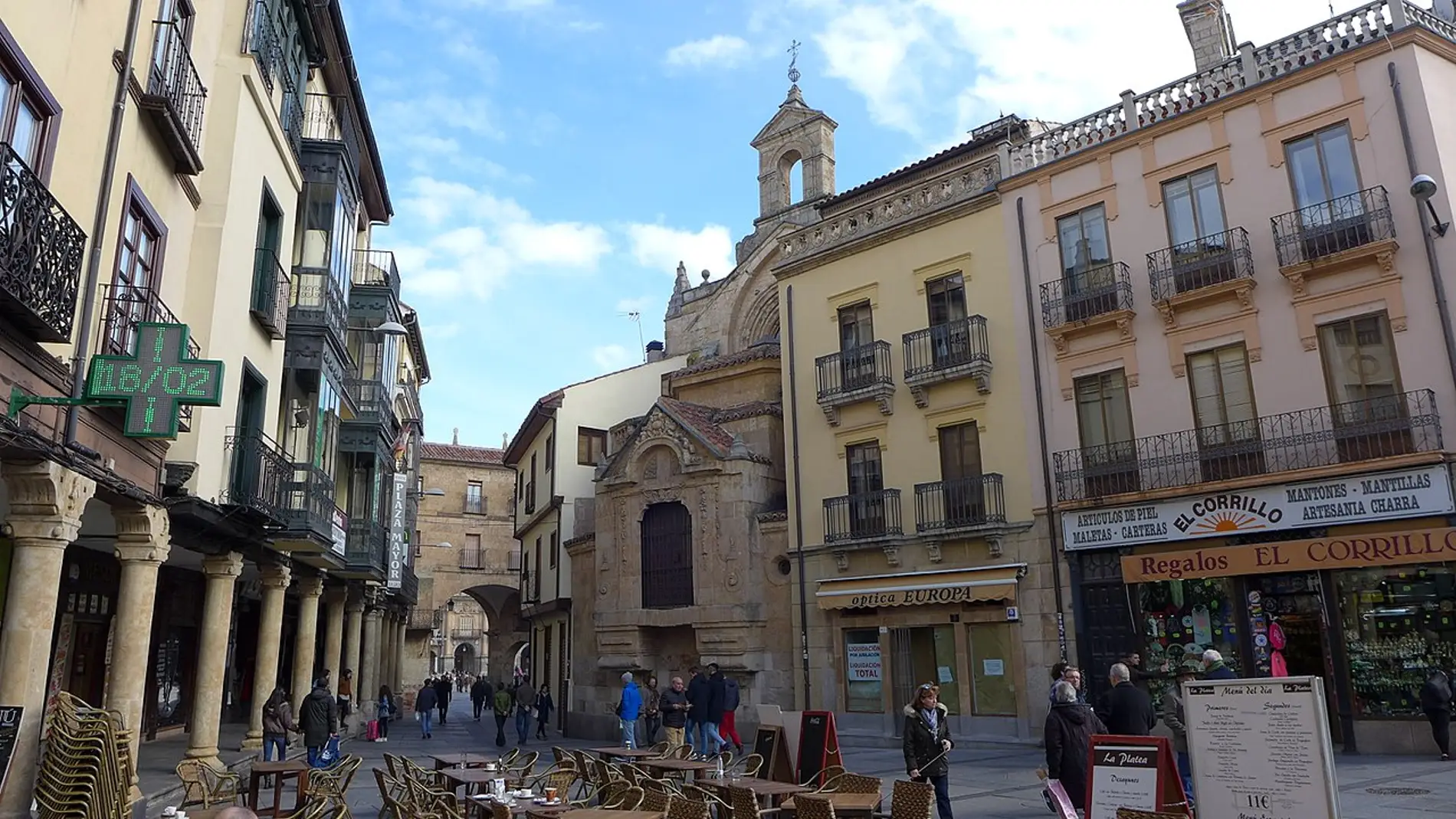 Plaza del Corrillo de Salamanca Plaza del Corrillo de Salamanca