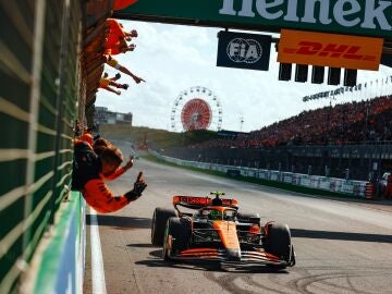 Lando Norris arrasa en Zandvoort y manda un aviso a Red Bull