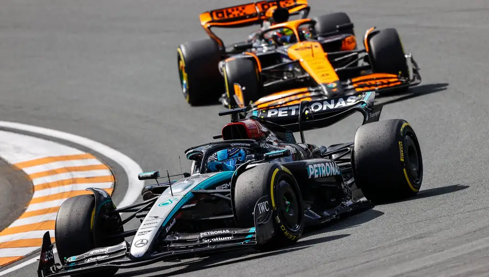 Nefasta estrategia de Mercedes con una parada extra Nefasta estrategia de Mercedes con una parada extra