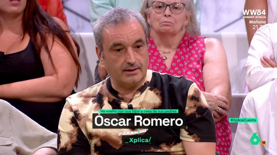 Óscar, de vuelta a casa de sus padres junto a sus dos hijos: "Vamos a peor, no tiene arreglo" Óscar, de vuelta a casa de sus padres junto a sus dos hijos: "Vamos a peor, no tiene arreglo"