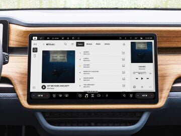 Rivian y Apple Music sonido espacial 
