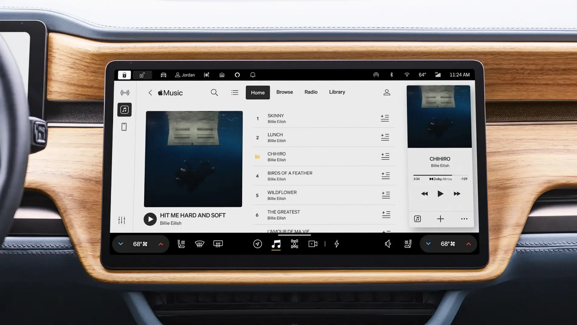 Rivian y Apple Music sonido espacial Rivian y Apple Music sonido espacial
